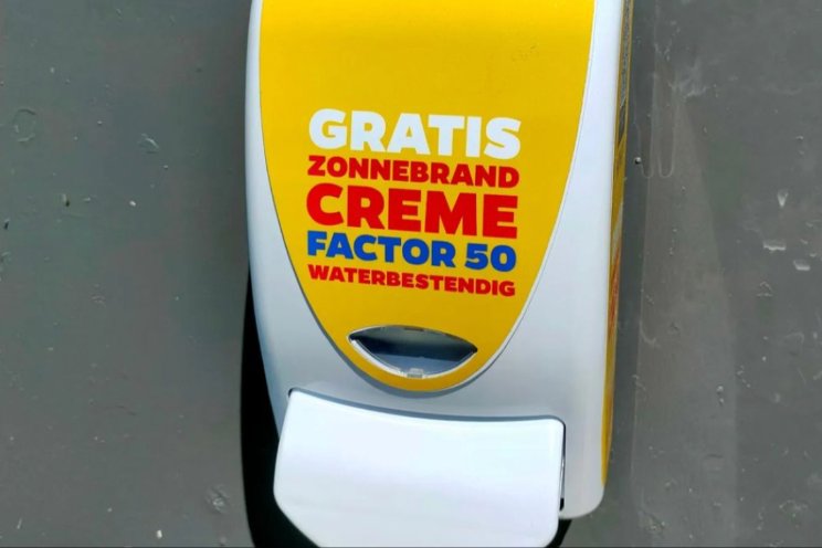 Gratis zonnebrand!