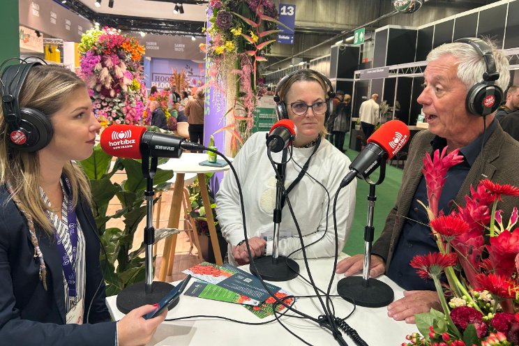 Gesprek op de Trade Fair... Weerbare Sierteeltsector