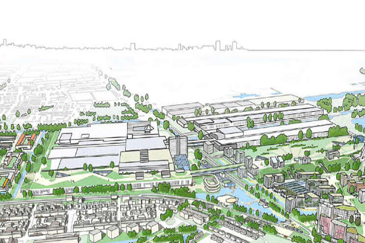 Campus, wonen, groen n lightrail